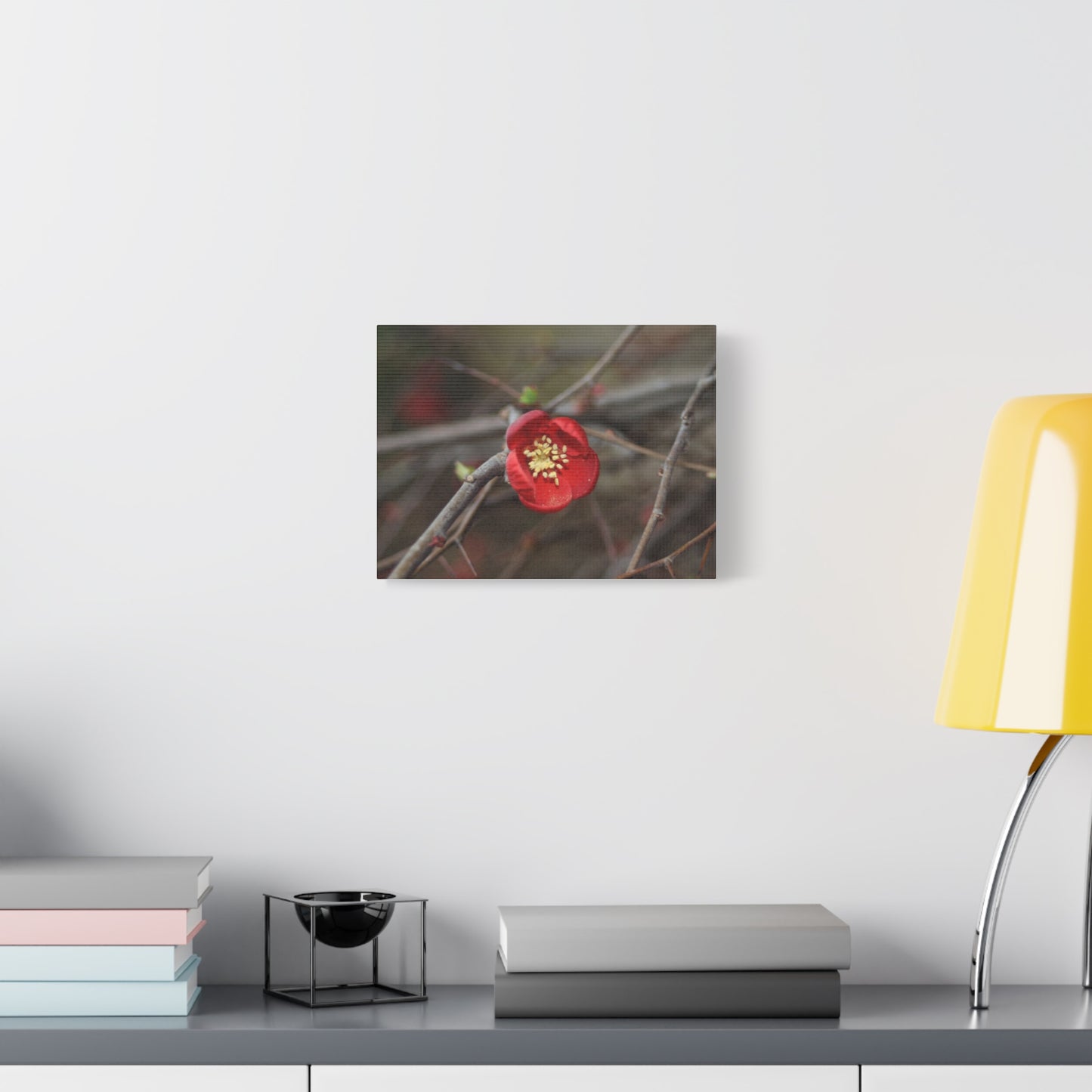 Luxembourgish Red Flower